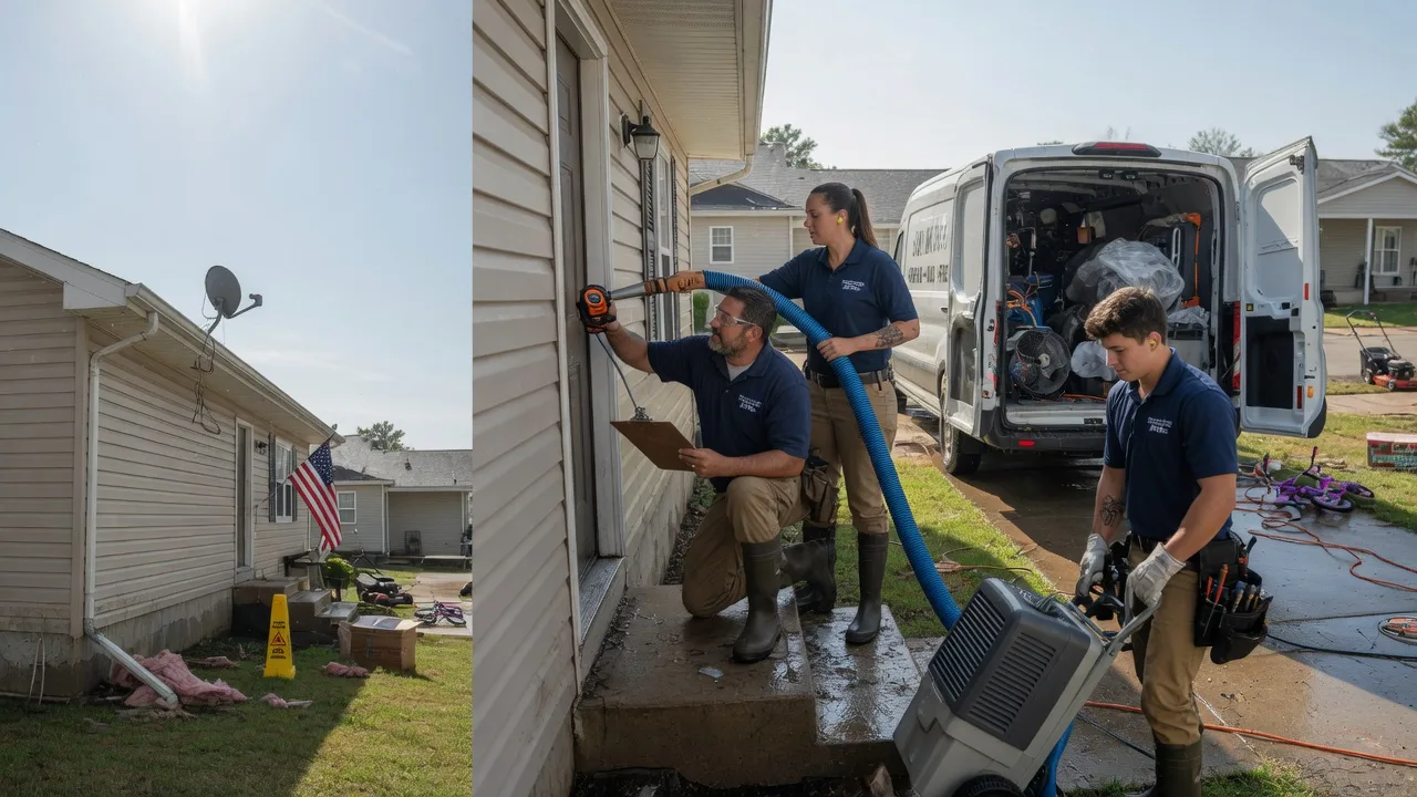 Ceiling Water Damage Restoration in Oak Ridge, MO near me